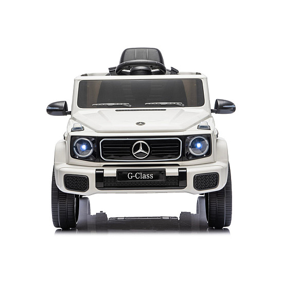 Mercedes G 4x4 24 V 2580 baltas akumuliatorinis automobilis