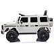 Mercedes G 4x4 24 V 2580 baltas akumuliatorinis automobilis