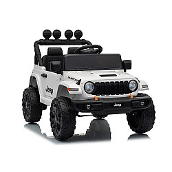 Jeep Rubicon DK-JWR558 valge akutoitega auto