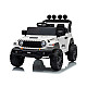 Jeep Rubicon DK-JWR558 baltas akumuliatorinis automobilis