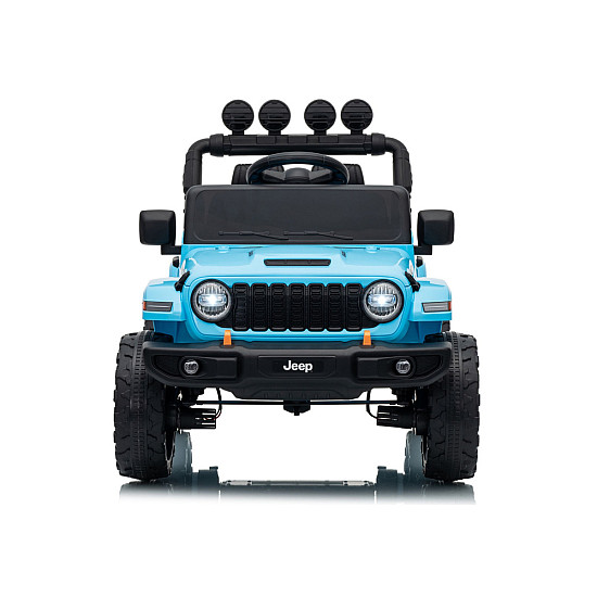 Jeep Rubicon DK-JWR558 šviesiai mėlynas akumuliatorinis automobilis