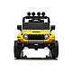 Jeep Rubicon DK-JWR558 geltonas akumuliatorinis automobilis