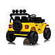 Jeep Rubicon DK-JWR558 geltonas akumuliatorinis automobilis