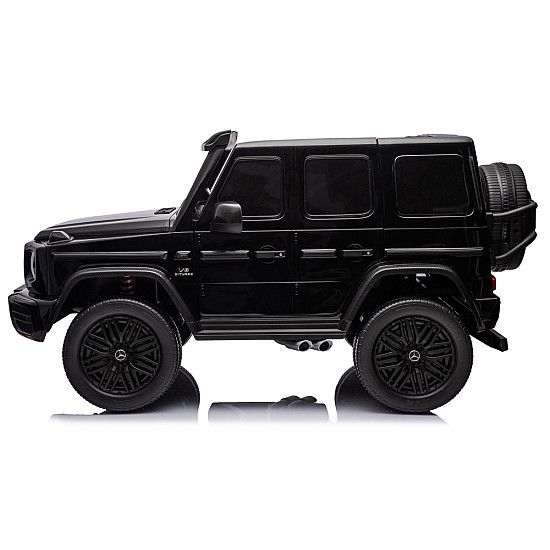 Mercedes G63 XXL juodos spalvos akumuliatorinis automobilis