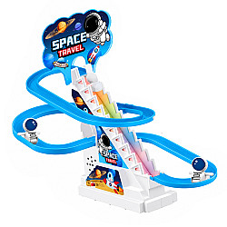 A Space Trail for Astronauts with Lights
