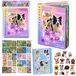 Dog Breed Sticker Book – an album with 800 stickers (glossy and matte)