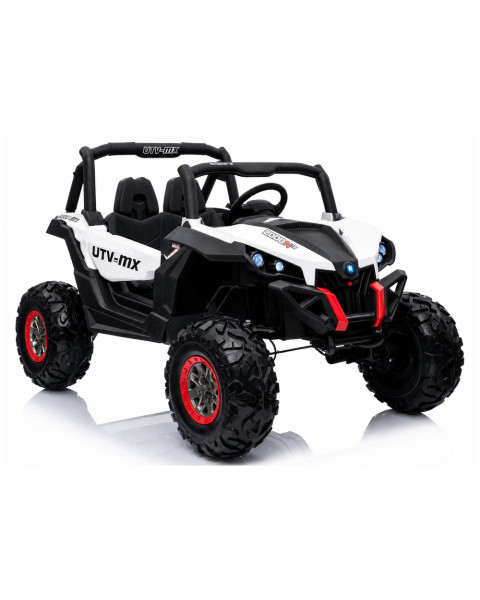 Elektrinė mašinėlė vaikams Jeep XMX603, balta