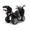 Elektrinis juodas motociklas HC8051 Elektrinės mašinėlės vaikams