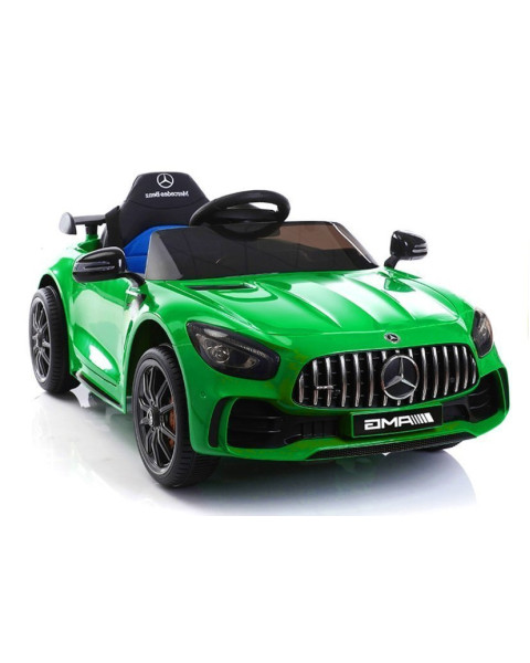 Elektrinė mašinėlė vaikams Mercedes GTR, žalia