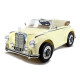 Retro stiliaus rusvas akumuliatorinis automobilis LS-618 Mercedes 300S