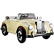 Retro stiliaus rusvas akumuliatorinis automobilis LS-618 Mercedes 300S