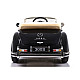 Retro stiliaus juodas akumuliatorinis automobilis LS-618 Mercedes 300S