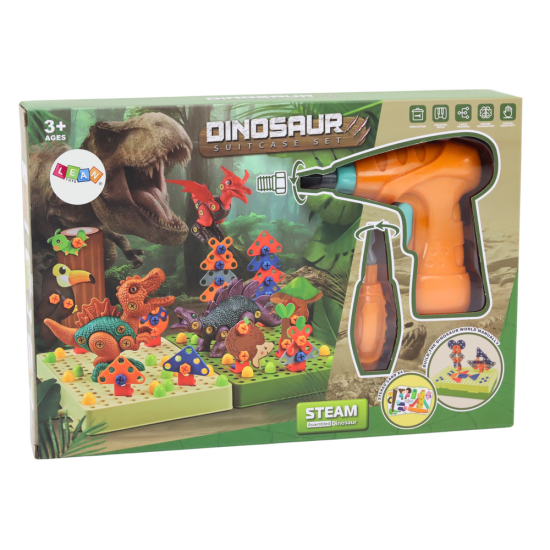 3D konstrukcijos galvosūkio rinkinys „pasidaryk pats“ su grąžtu 17929 - Žaislai 3D konstrukcijos galvosūkio rinkinys „pasidaryk pats“ su grąžtu Konstruktoriai