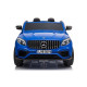 Mėlynas elektrinis automobilis Mercedes GLC 63S Elektrinės mašinėlės vaikams