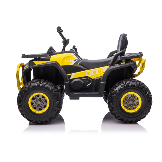 Geltonas įkraunamas keturratis XMX607 Motociklai ir triračiai