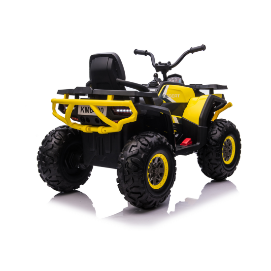 Geltonas įkraunamas keturratis XMX607 Motociklai ir triračiai