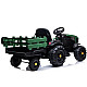 Electric Green Tractor with Trailer BDM0925 