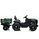 Electric Green Tractor with Trailer BDM0925 