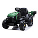 Electric Green Tractor with Trailer BDM0925 