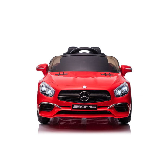 Raudonas elektrinis automobilis Mercedes SL65 S Elektrinės mašinėlės vaikams