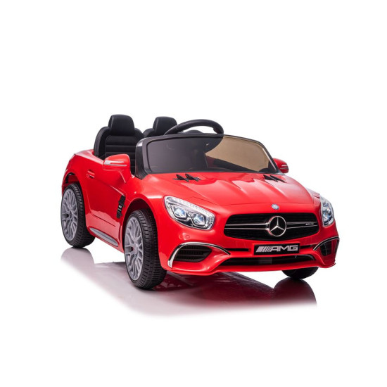 Raudonas elektrinis automobilis Mercedes SL65 S Elektrinės mašinėlės vaikams