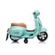 Turkio spalvos elektrinis motoroleris Vespa GTS 300 Mini