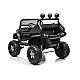 Juodas akumuliatorinis automobilis Mercedes Unimog S