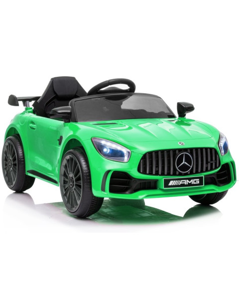 Elektrinė mašinėlė vaikams Mercedes AMG GT R, žalia