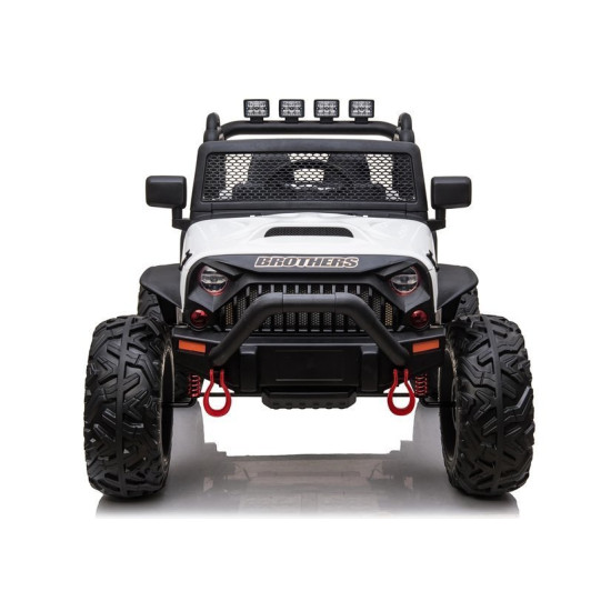 Baltas elektrinis visureigis Jeep JC666