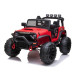 Raudonas elektrinis visureigis Jeep JC666