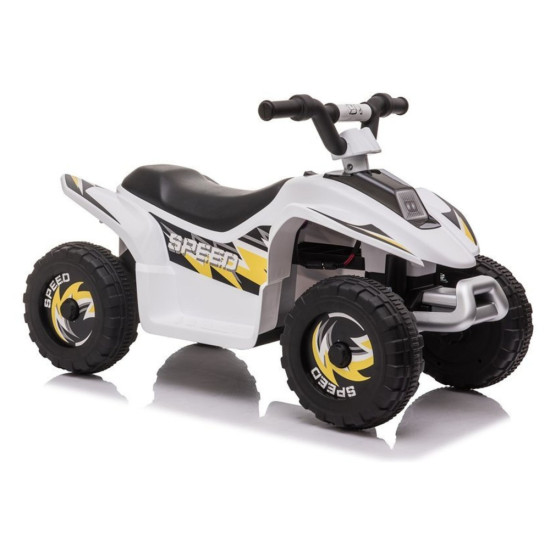 Baterijomis maitinamas baltas keturratis XMX612 Elektrinės mašinėlės vaikams