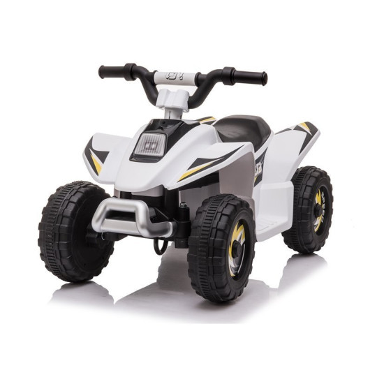 Baterijomis maitinamas baltas keturratis XMX612 Elektrinės mašinėlės vaikams