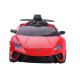 Elektrinis raudonas automobilis Lamborghini Huracan