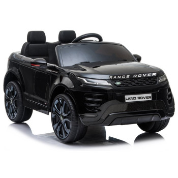 Электрическая машинка для детей Range Rover Evoque, черная