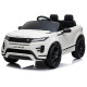 Baltas elektrinis automobilis Range Rover Evoque Elektrinės mašinėlės vaikams
