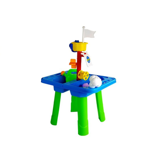 Table-shaped sandbox Outdoor