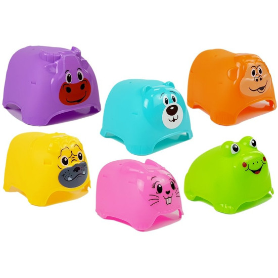 Spalvinga piramidė Gyvūnėliai