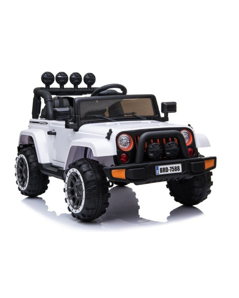 Elektrinė mašinėlė vaikams BRD-7588, balta