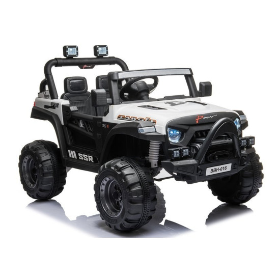Elektrinis baltas visureigis BBH-016 Automobiliai