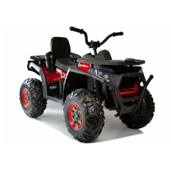 Электрочетырёхколесный велосипед для детей XMX607, красный