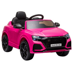 R ožinis akumuliatorinis automobilis Audi RS Q8