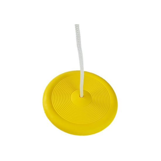 Apvalios geltonos sodo supynės vaikams