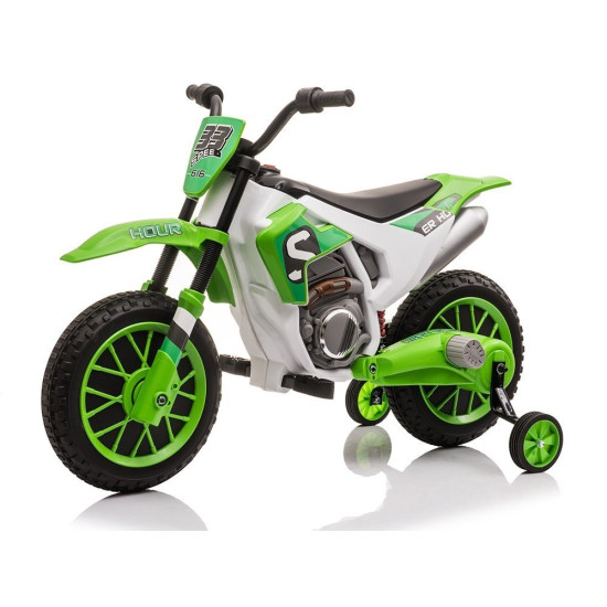 Žalias akumuliatorinis motociklas XMX616 Elektrinės mašinėlės vaikams