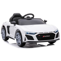 Baltas elektrinis automobilis Audi R8 Lift A300