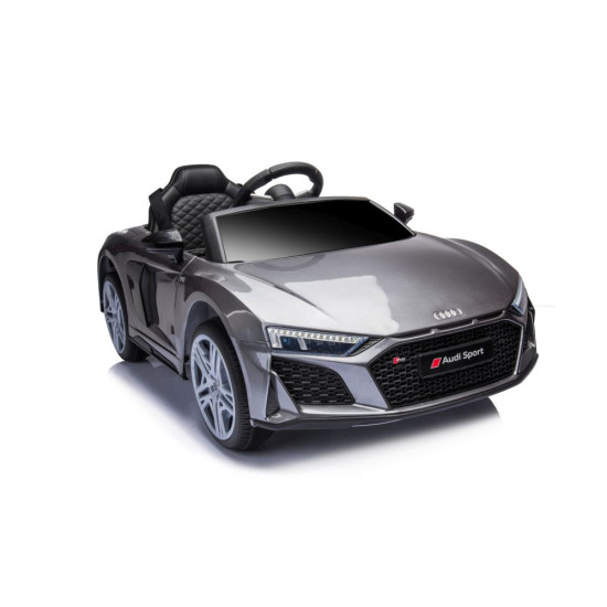 Sidabrinis elektrinis automobilis Audi R8 Lift A300 Automobiliai
