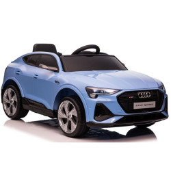 Mėlynas elektrinis Audi E-Tron automobilis QLS-6688