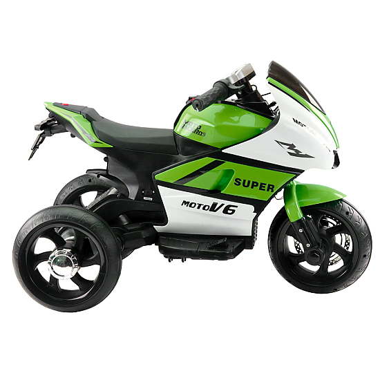 Žalias motociklas HT-5188 Žaisliniai motociklai