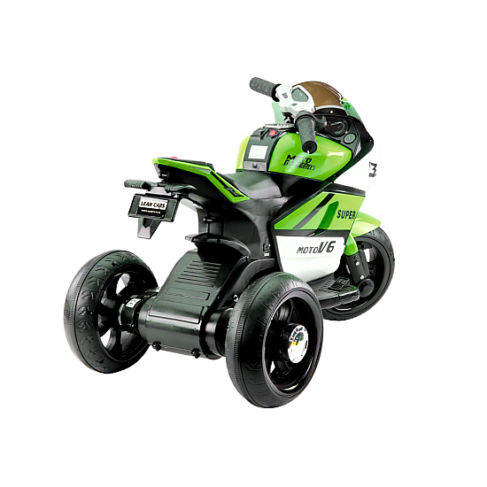 Žalias motociklas HT-5188 Žaisliniai motociklai