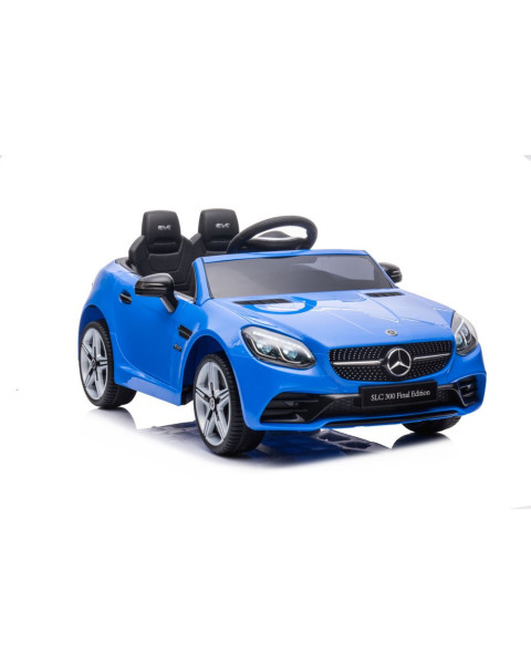 Elektrinė mašinėlė vaikams Mercedes SLC 300, mėlyna