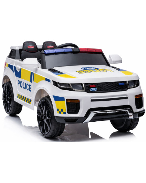 Baltas elektrinis policijos automobilis BBH-021